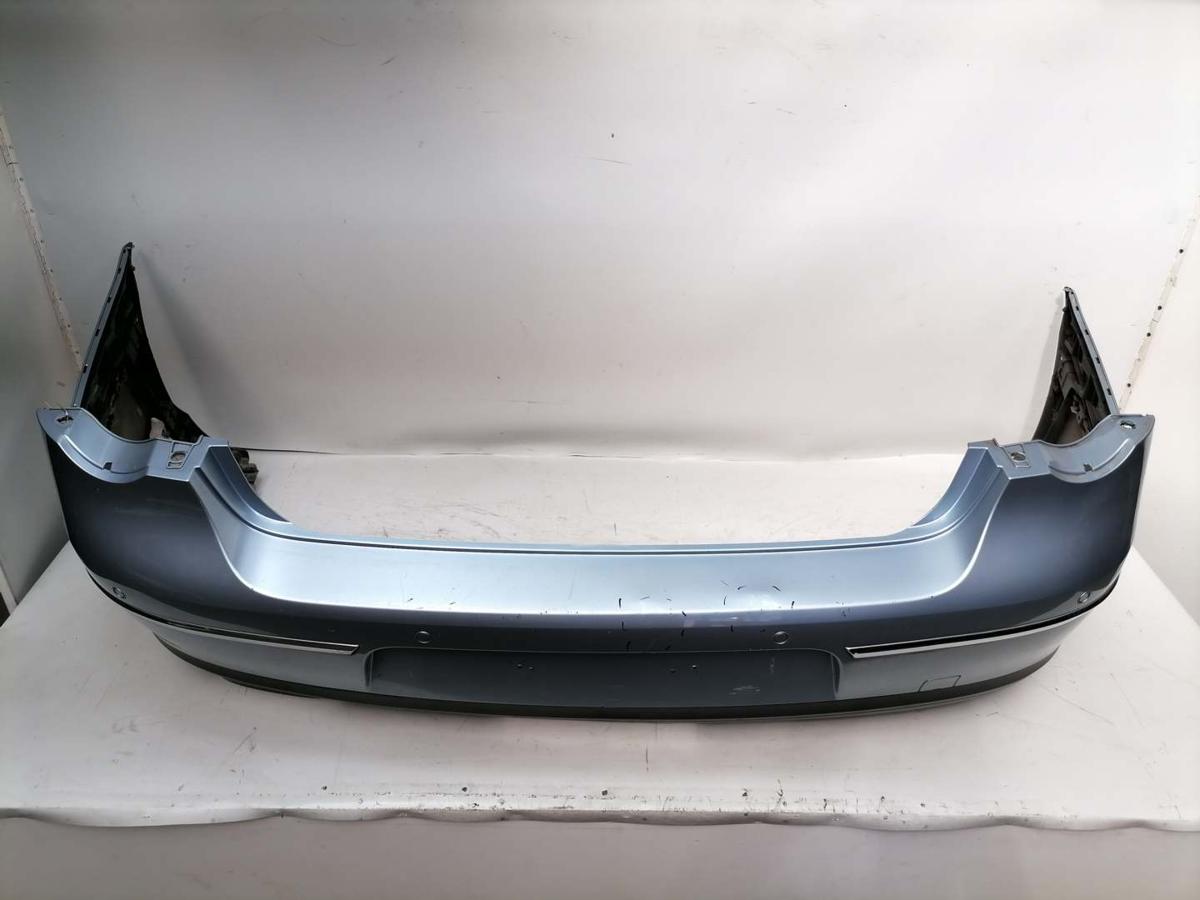 VW Passat 3C original Sto&szlig;stange Stossf&auml;nger hinten LB5M Arcticbluesilver Limousine Bj.2005